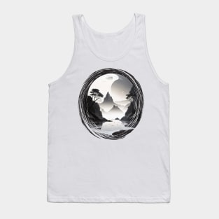 A Peaceful Beach - AI Art Tank Top